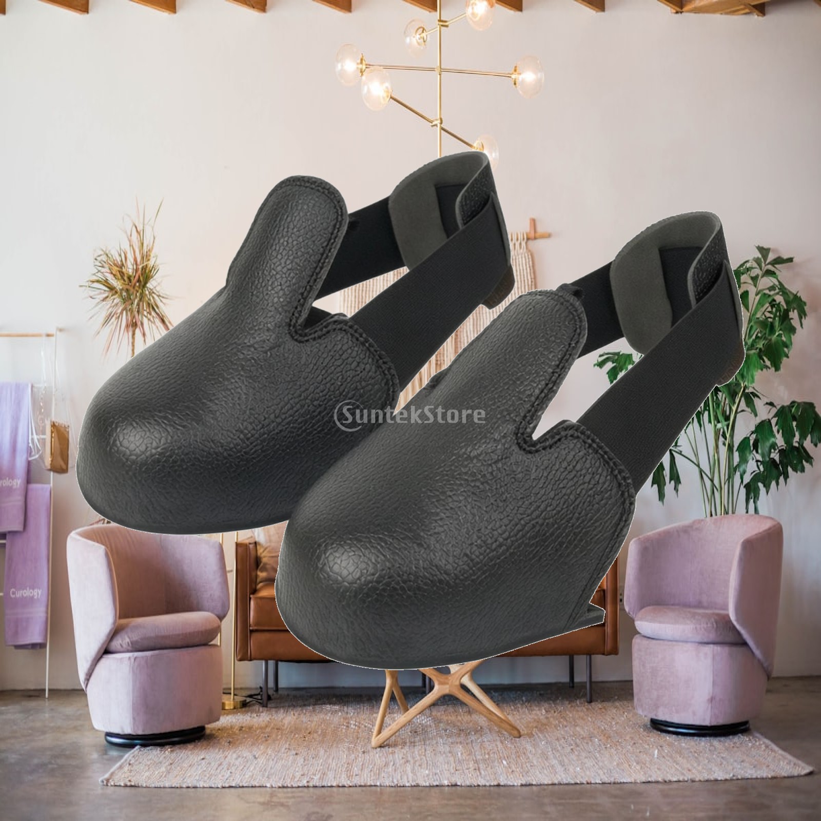 Leather Work Factory - Ochraniacze na buty ze stalowym podnoskiem,