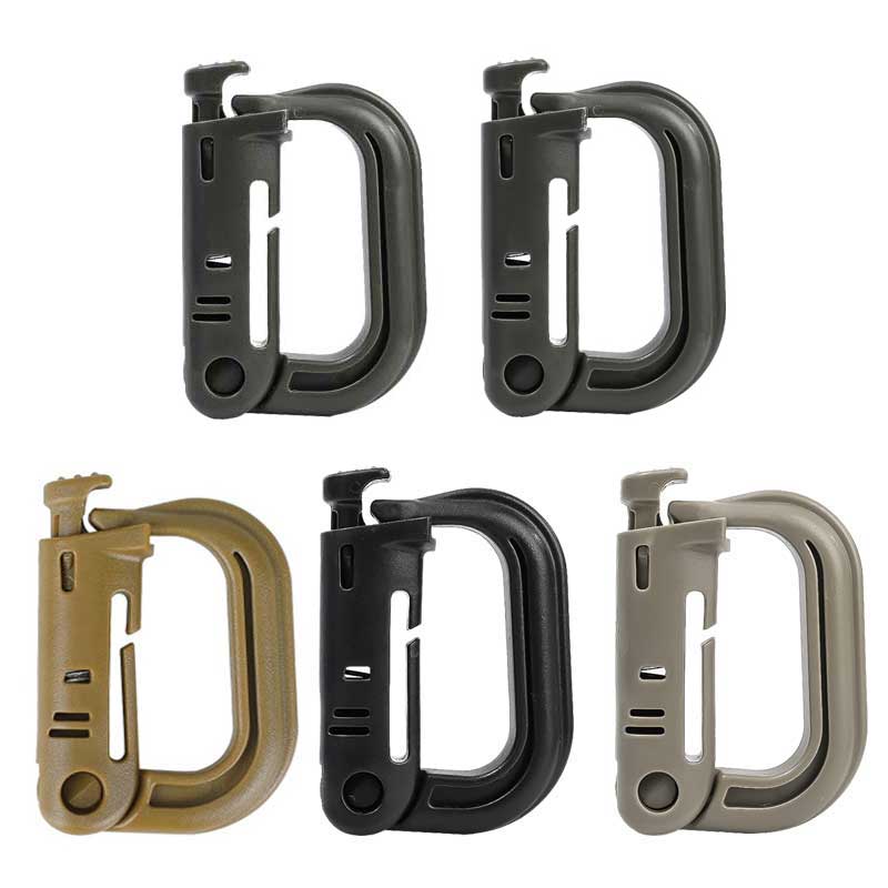 Snap Fastener Setter - 5 sztuk Grimloc Molle karabinek D