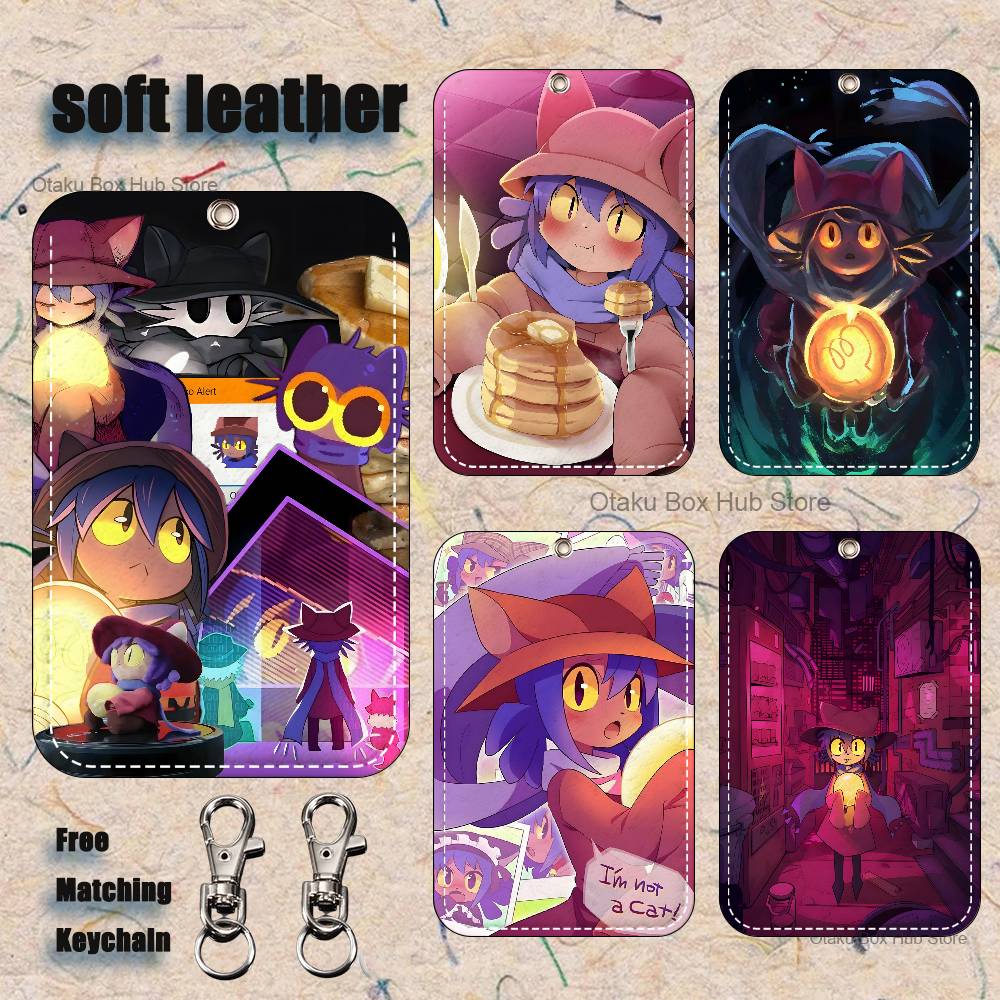 Leather Works - Anime N-Niko O-OneshotS Brelok-Etui na Karty
