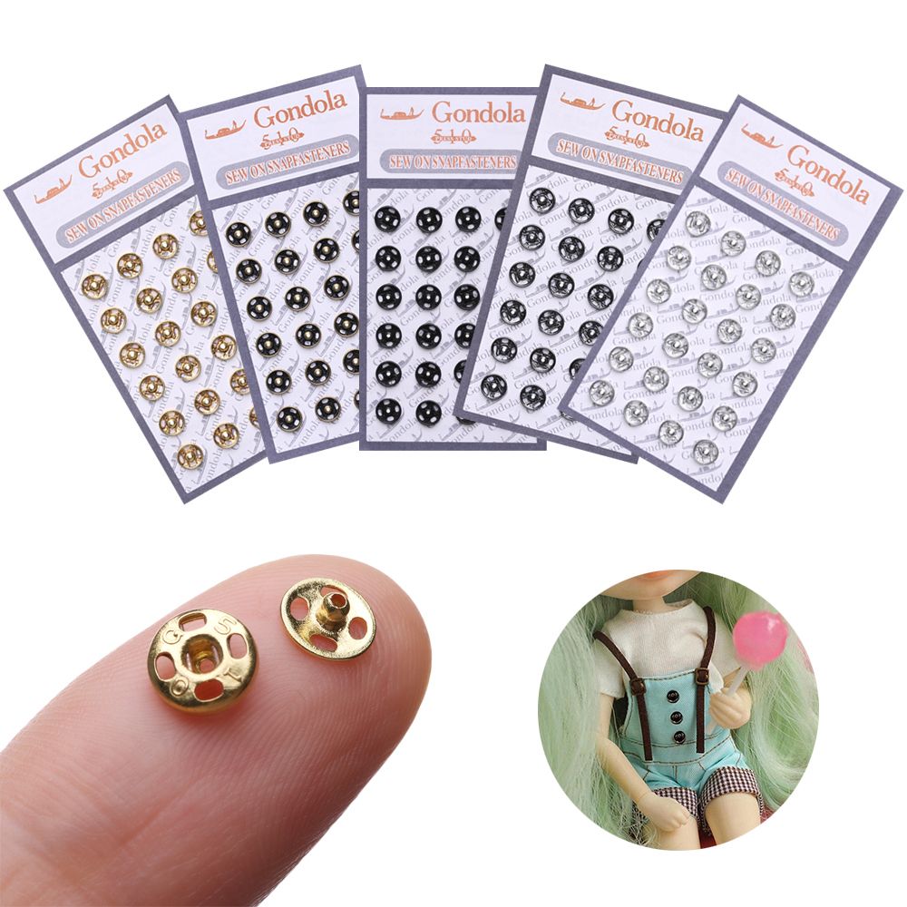 Snap Fastener Setter - Klamra z Mini guzikami DIY do