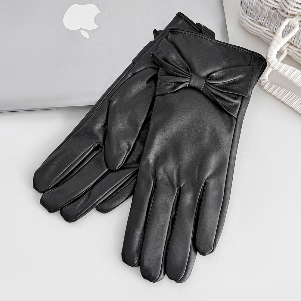 Leather Work Winter Gloves - Modne, nowe jesienno-zimowe ciepłe rękawiczki z