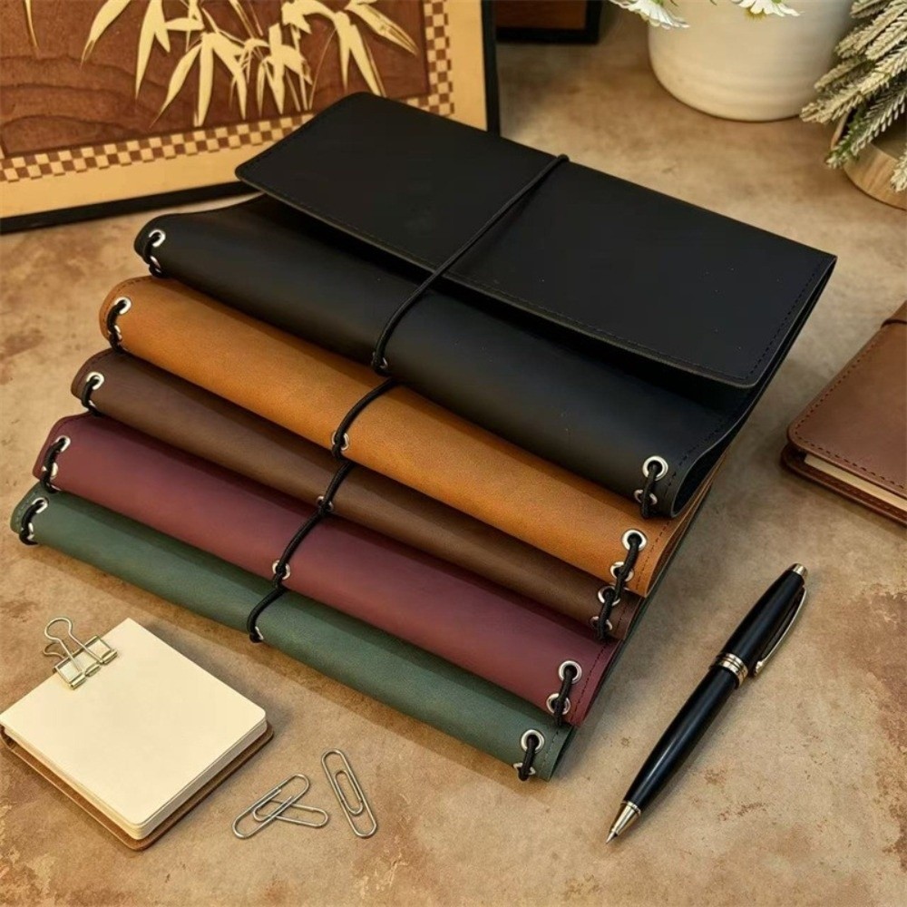 Leather Work Notebook - Organizer na notatnik A5, okładka na