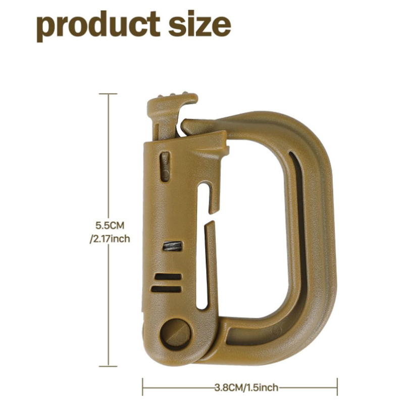 5 sztuk Grimloc Molle karabine – Snap Fastener Setter recenzja i cena