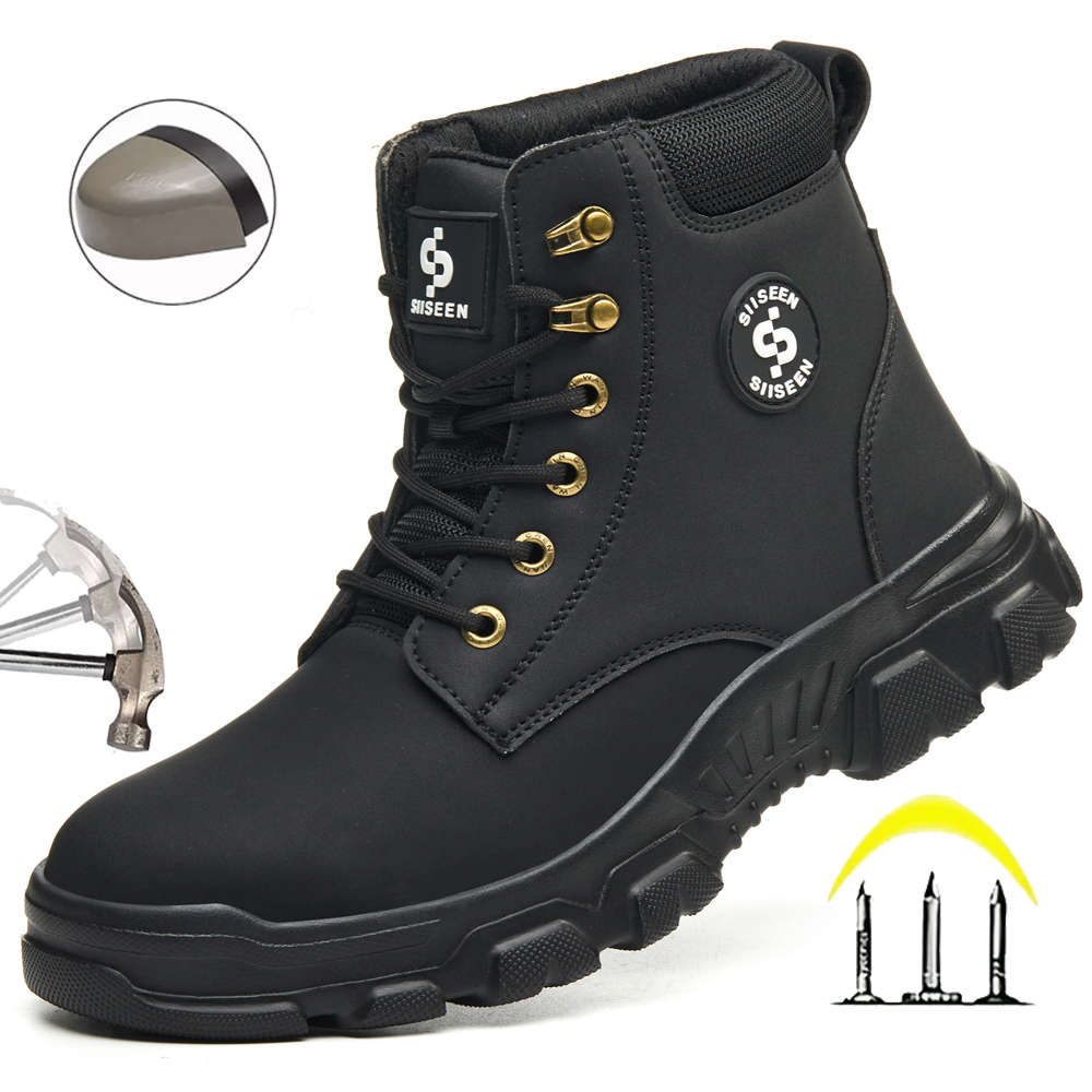 Męskie buty robocze z metalowy – Leather Work Factory recenzja i cena
