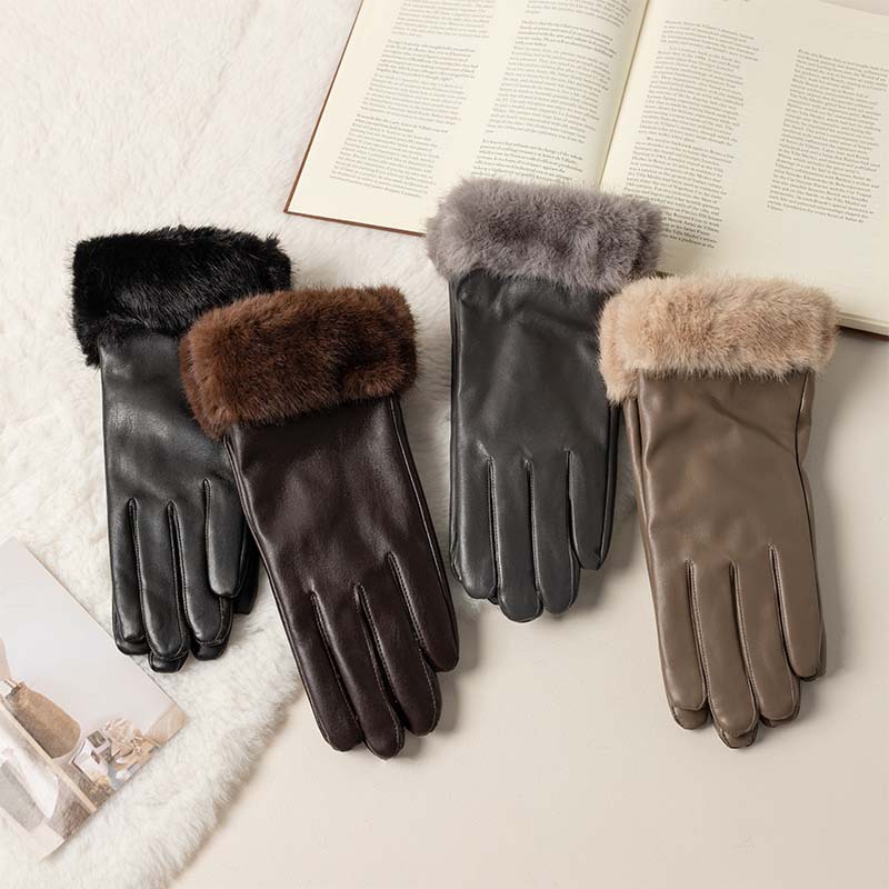 Rękawiczki skórzane Mao Kou, d – Leather Work Winter Gloves recenzja i cena