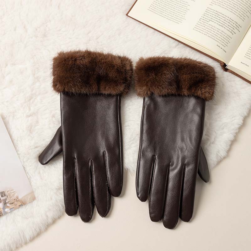 Rękawiczki skórzane Mao Kou, d – Leather Work Winter Gloves recenzja i cena