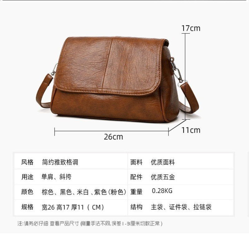 Miękka torebka crossbody z imi – Leatherwork Belt recenzja i cena