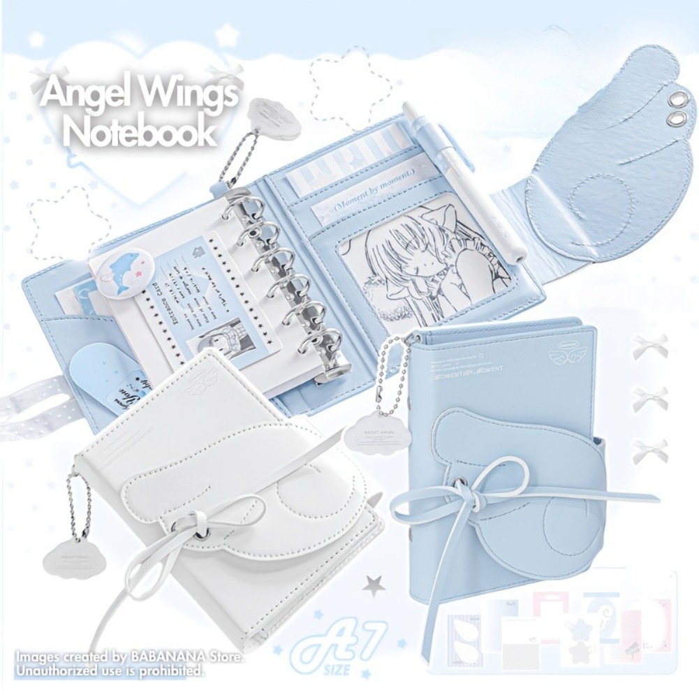 Uroczy notes A7 ze skrzydłami  – Leather Work Notebook recenzja i cena