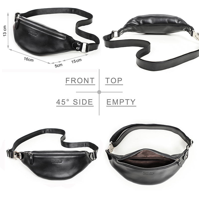 CONTACT'S Męskie saszetki biod – Leatherwork Belt recenzja i cena