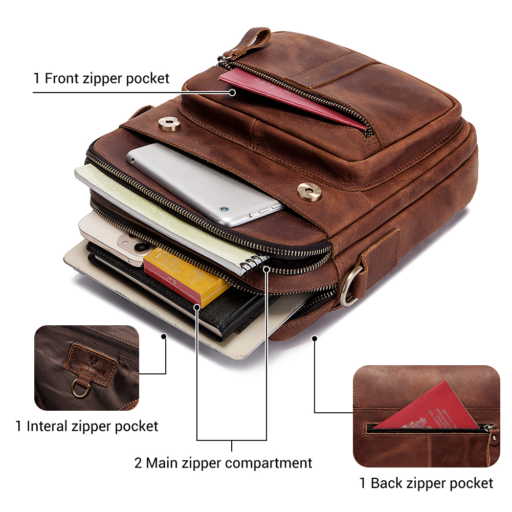 HUMERPAUL Męska torba na ramię – Leatherwork Belt recenzja i cena
