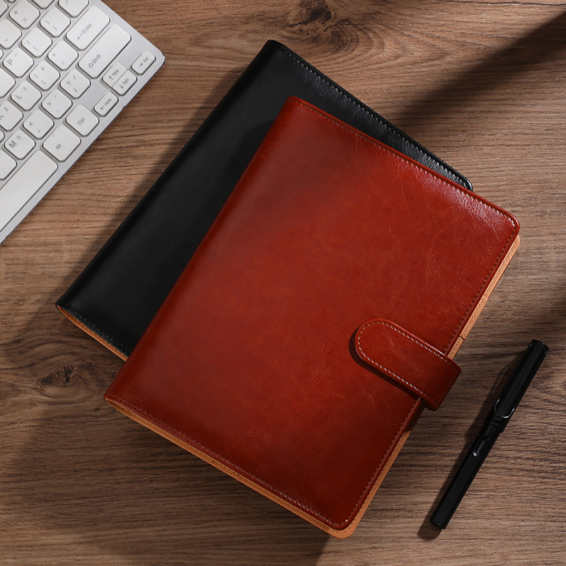 Skórzany notes biznesowy z luź – Leather Work Notebook recenzja i cena