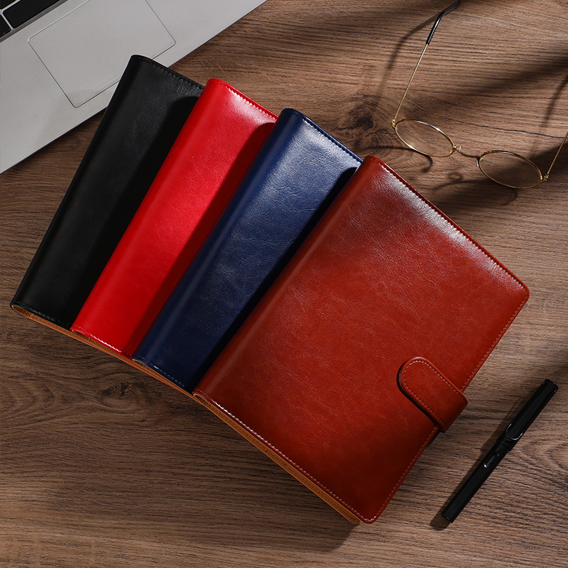 Skórzany notes biznesowy z luź – Leather Work Notebook recenzja i cena
