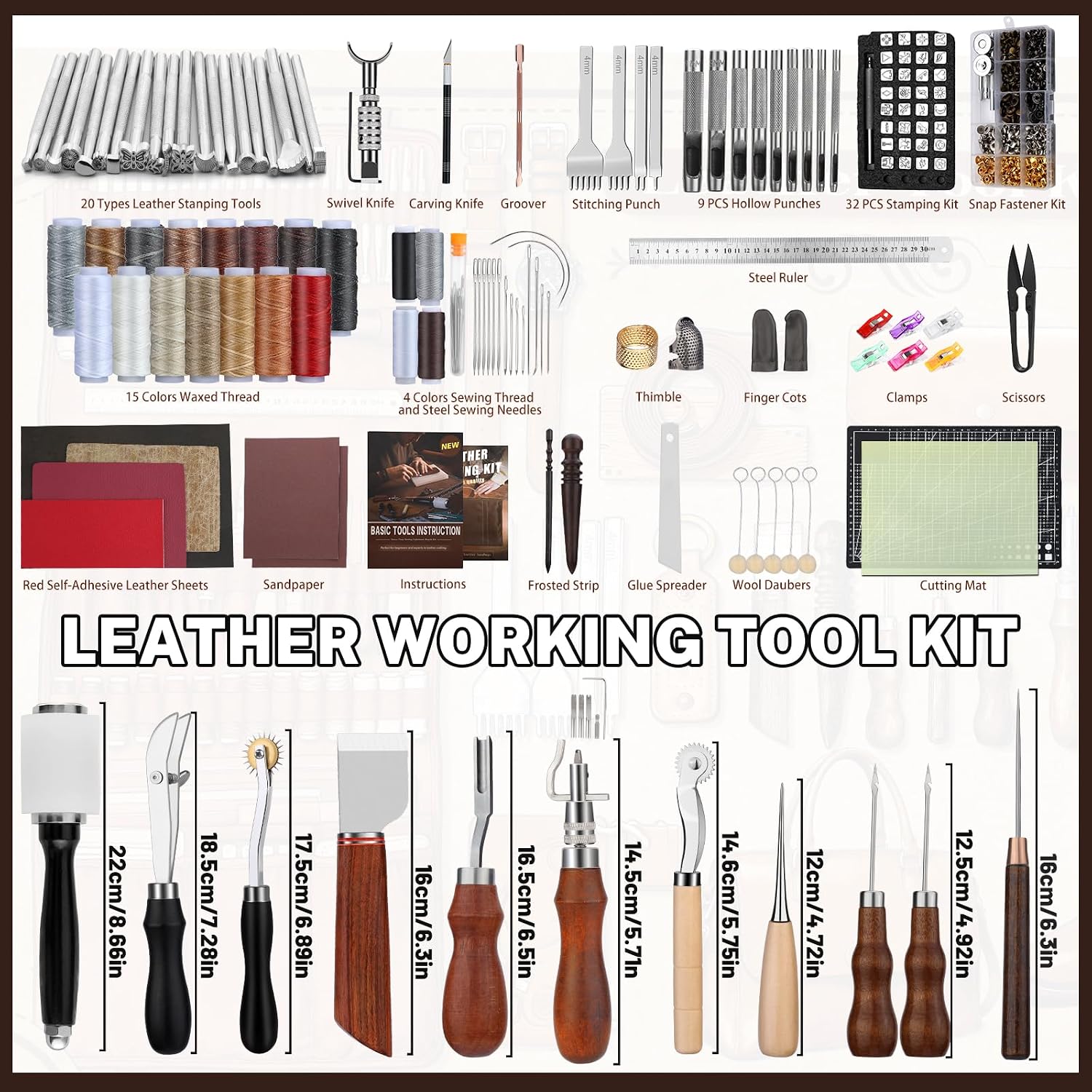 Zestaw do obróbki skóry, narzę – Leather Works recenzja i cena