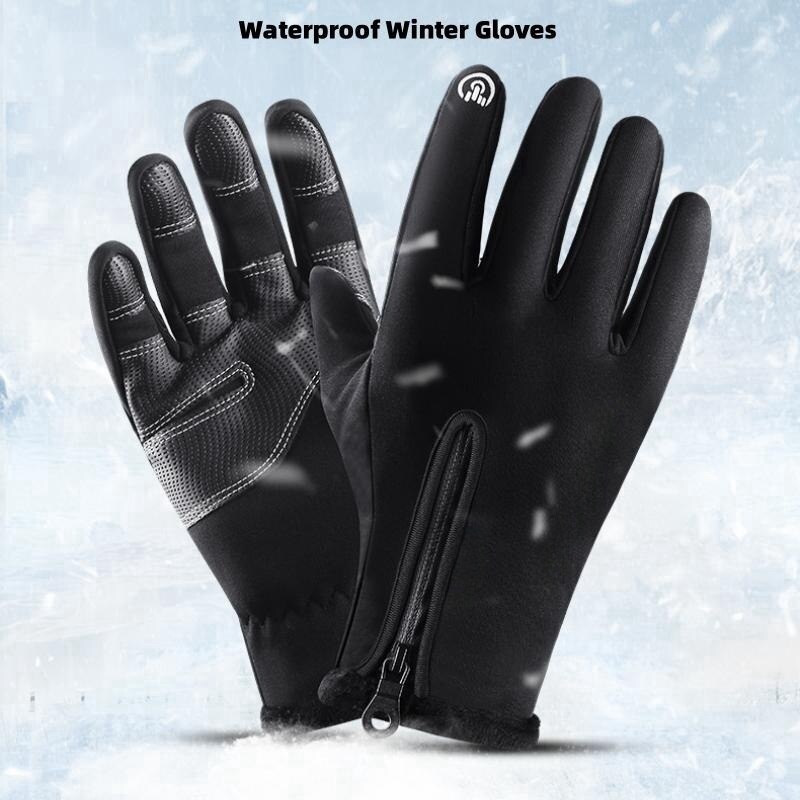 Zimowe ciepłe rękawiczki Mężcz – Leather Work Winter Gloves recenzja i cena