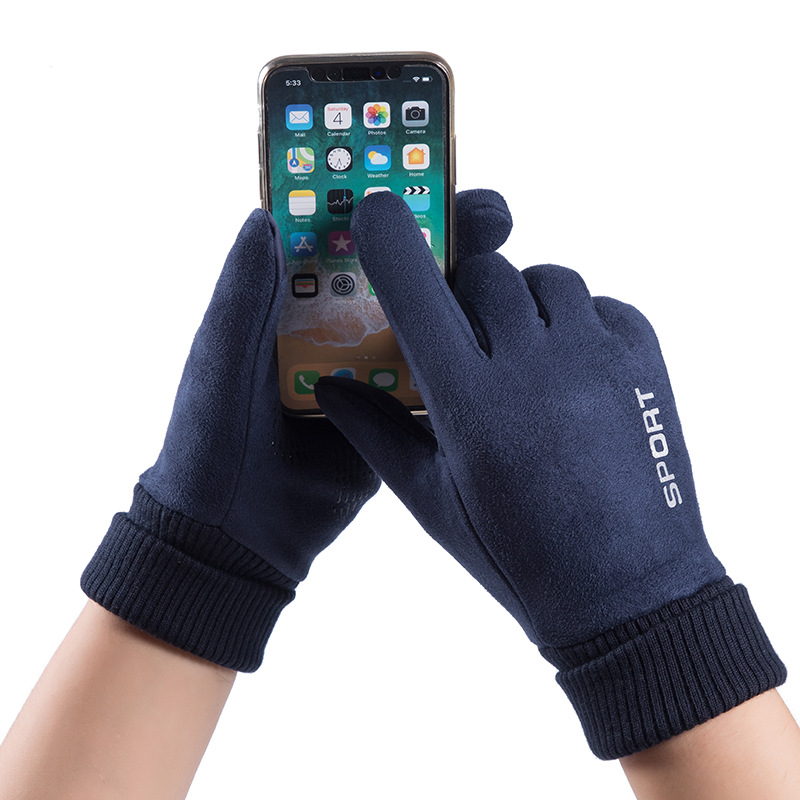 Mężczyźni zimowe zamszowe plus – Leather Work Winter Gloves recenzja i cena