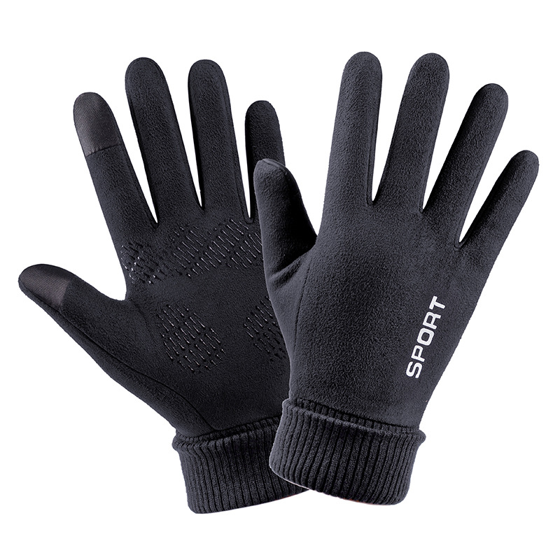 Mężczyźni zimowe zamszowe plus – Leather Work Winter Gloves recenzja i cena