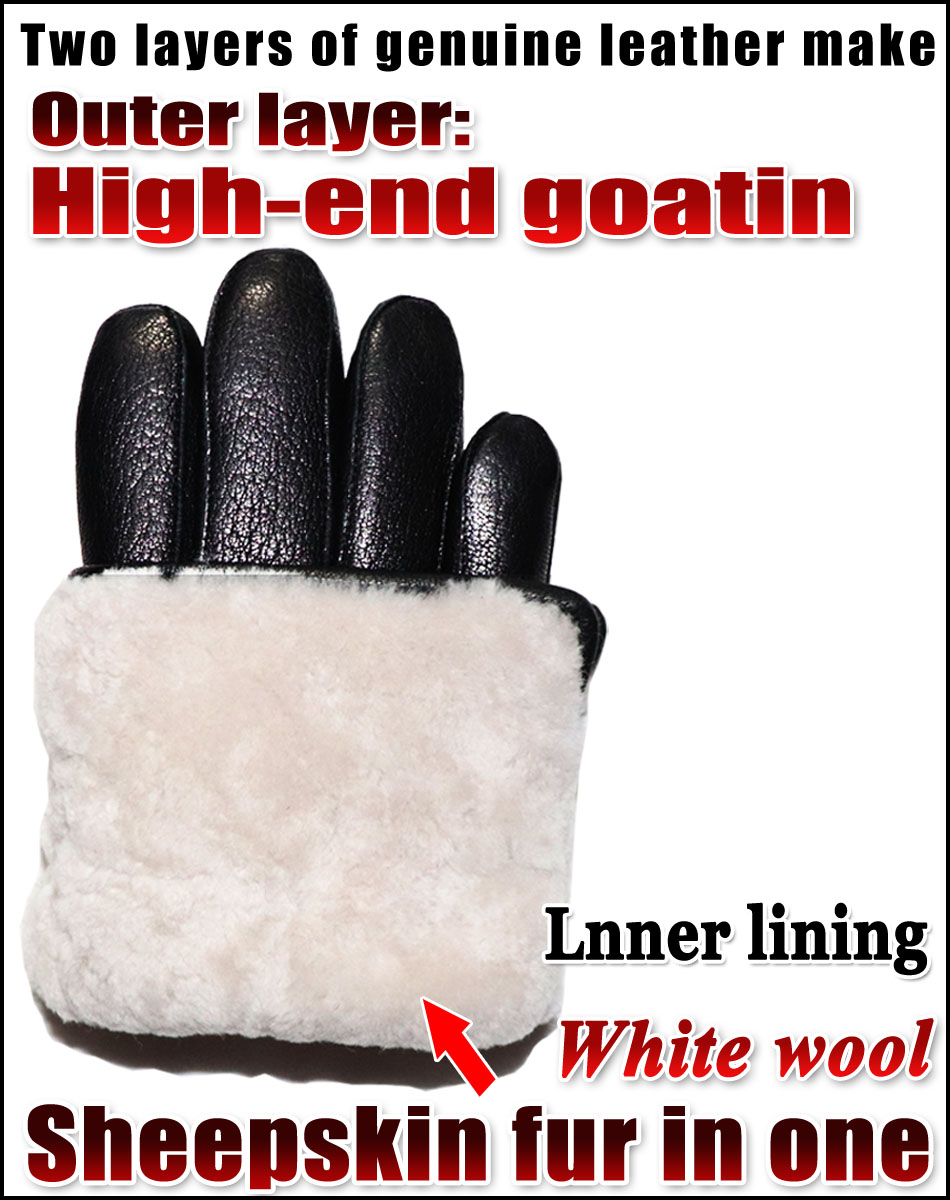 Deerskin tekstury męskie i dam – Leather Work Winter Gloves recenzja i cena