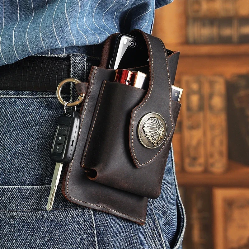 Męska torba na telefon komórko – Leatherwork Belt recenzja i cena