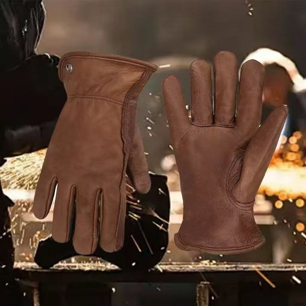 Rękawice robocze z licowej skó – Leather Work Factory recenzja i cena