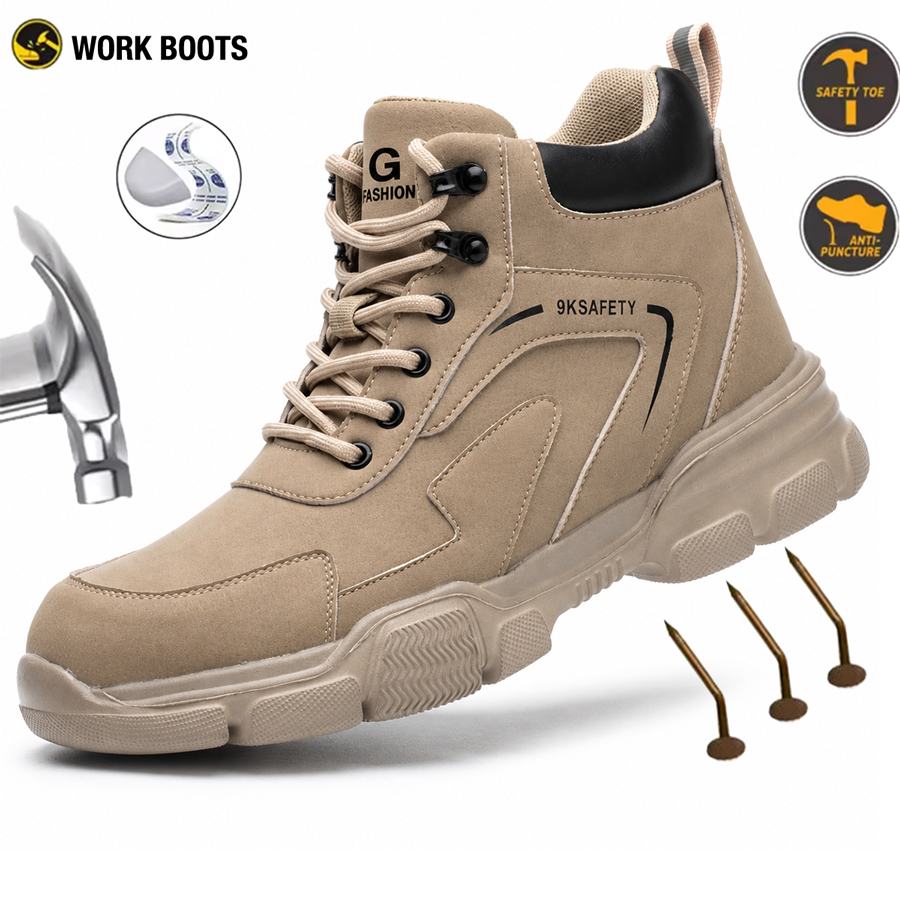 Męskie buty robocze ochronne,  – Leather Work Factory recenzja i cena